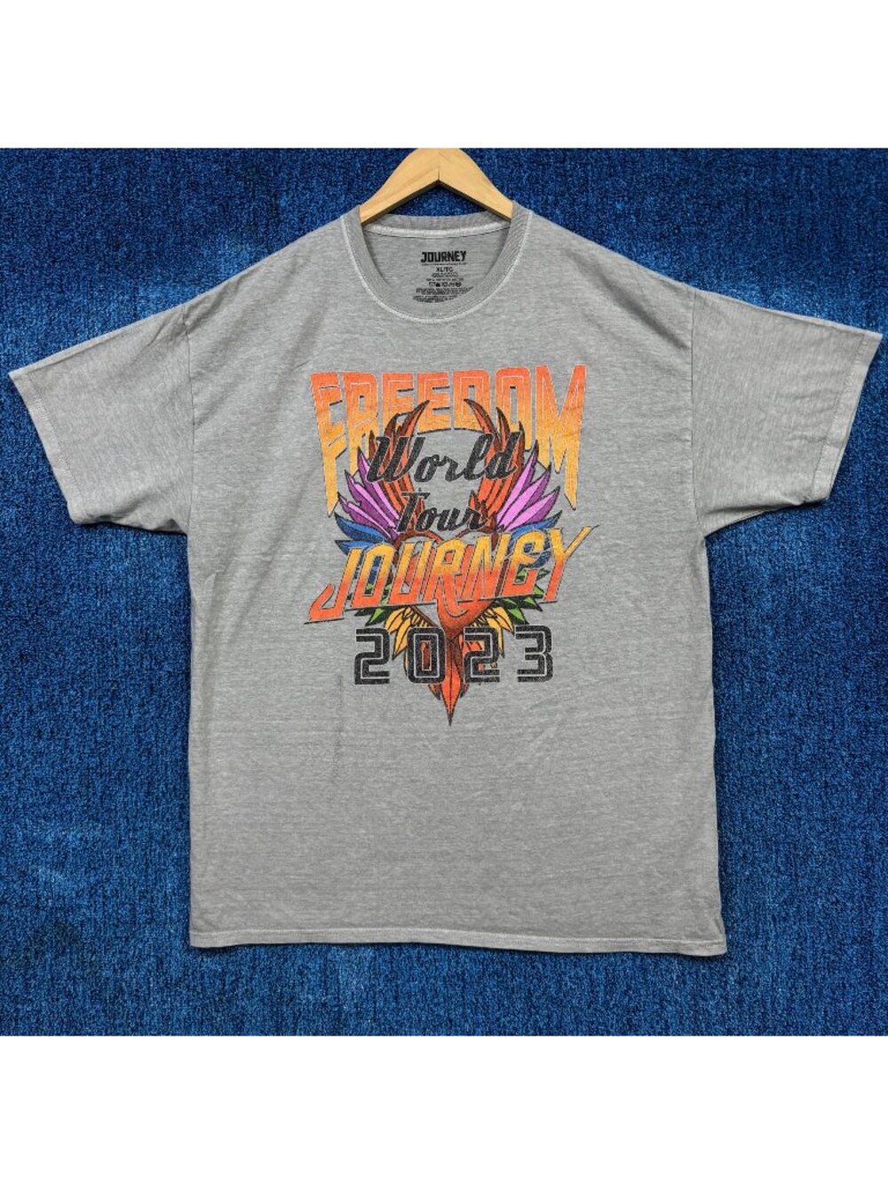Journey Freedom World Tour 2023 Rock T-shirt Size Extra Large